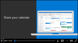 Video: Share your calendar