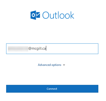 Add account in Outlook 365