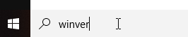 type winver