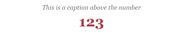 Example with caption about the digits