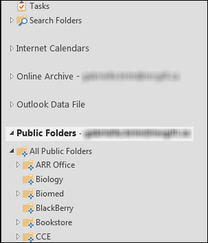 Expand sub-folders