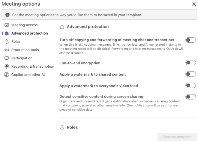 advanced protection