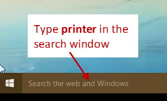 search for printer