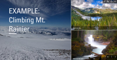 Sway presentation example