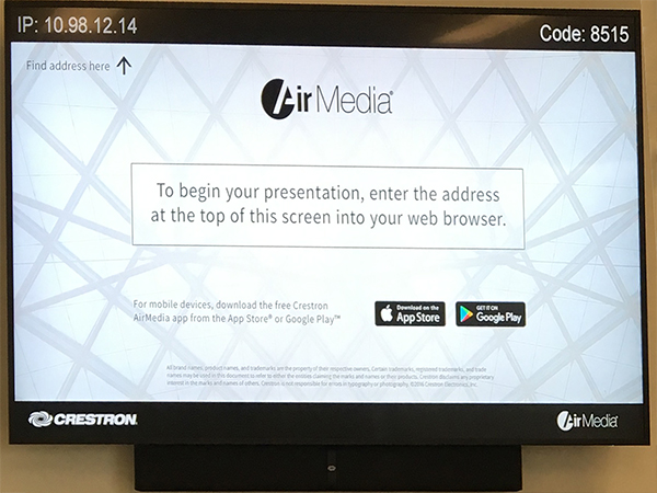 AirMedia Screen
