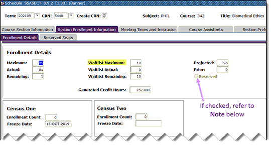 Add a waitlist to course section 